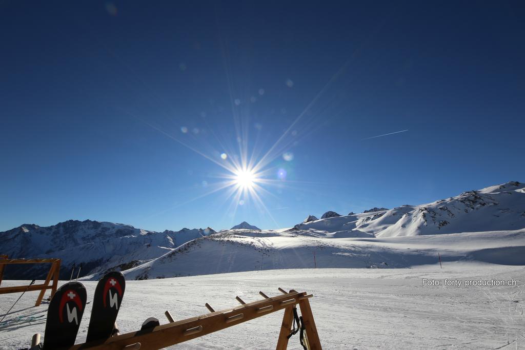 Sonnenhotel Soldanella Sonneck Samnaun Zewnętrze zdjęcie